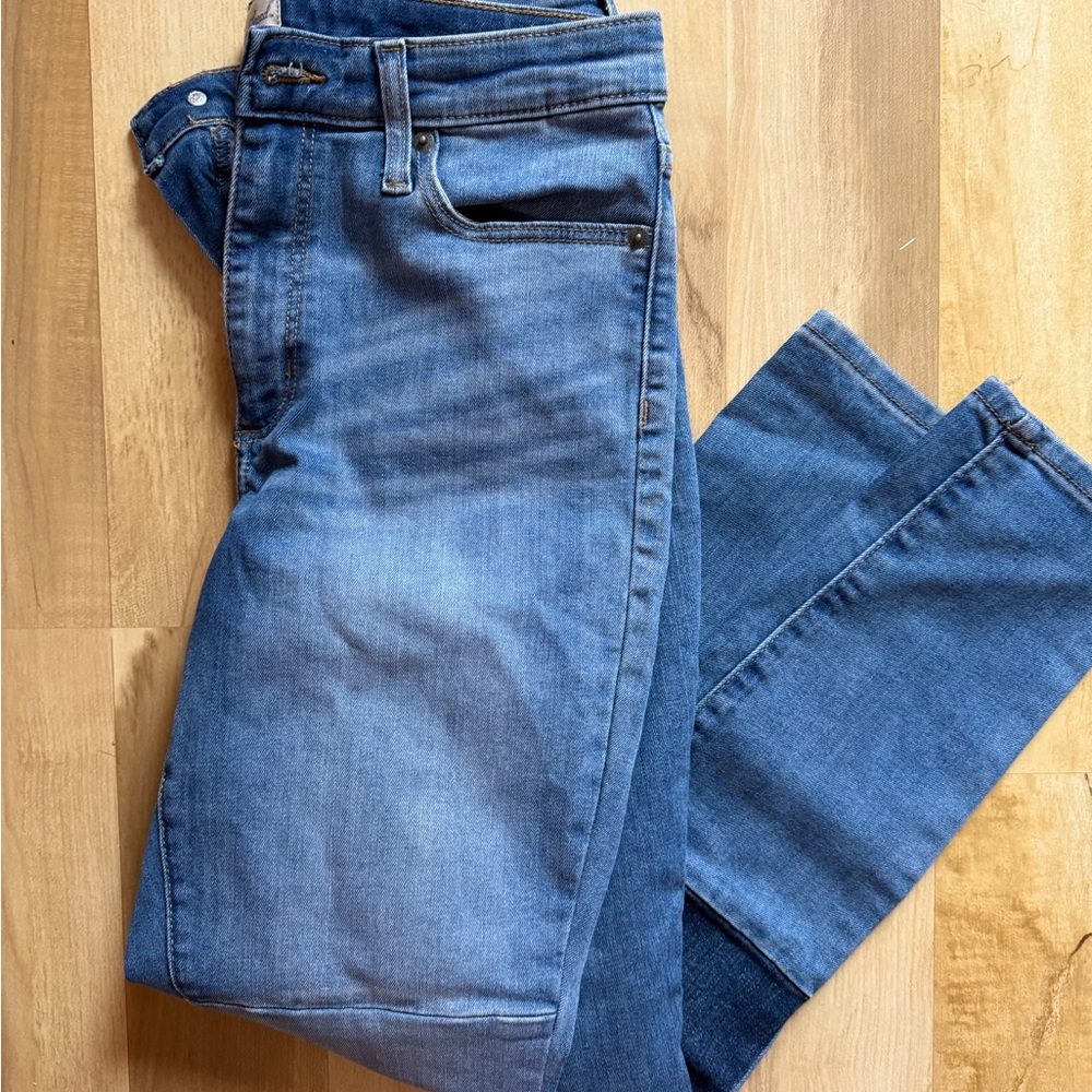 Universal Thread Patchwork Skinny Jeans - Blue - image 5